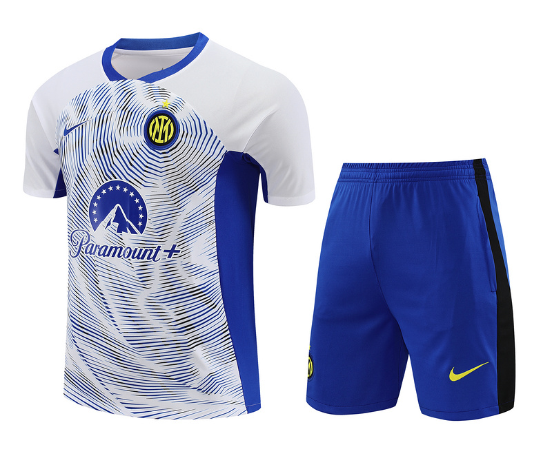 AAA Quality Inter Milan 24/25 White/Blue Training Kit Jersey